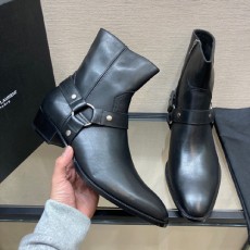 생로랑 남성용 부츠 484844 블랙