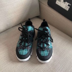 디올 네오프렌 D-CONNECT 스니커즈 KCK246 초록