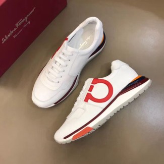 페레가모 남성용 신상 스니커즈 F38043 화이트