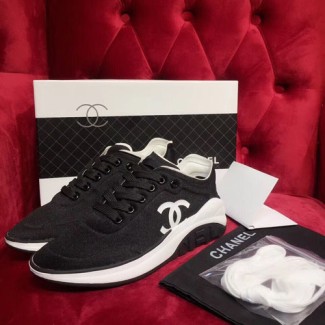 샤넬 신상 스니커즈 G34763 블랙