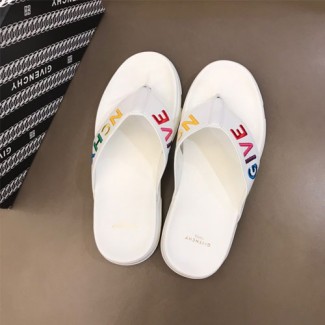 지방시 남성용 신상 슬리퍼 GV39065 화이트