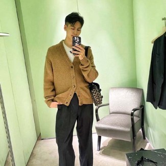 프라다 남여공용 가디건  3A554