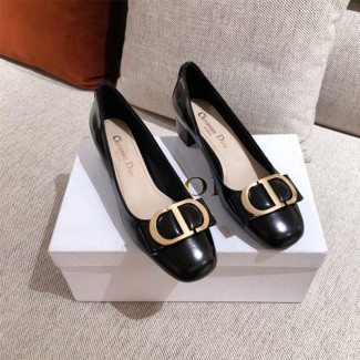 디올 여성용 로퍼 KDI638 블랙