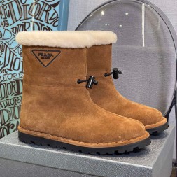 프라다 여성용 어그부츠 F0832 브라운