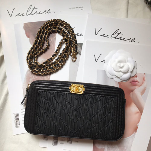 샤넬 신상 체인 미니백 S55019 블랙