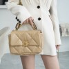  샤넬 CHANEL 19 미듐 플랩 백 AS1161 베이지