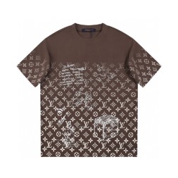 루이비통 남여공용 반팔 M10464 갈색