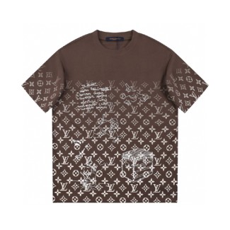 루이비통 남여공용 반팔 M10464 갈색
