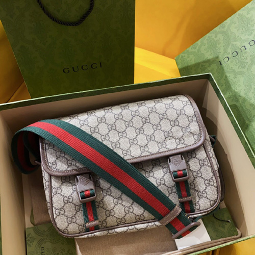 구찌 GG 메신저백 760123 베이지