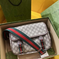 구찌 GG 메신저백 760123 베이지