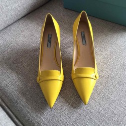 프라다 신상 펌프스 F0720 옐로우