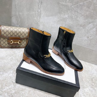 구찌 여성 앵글부츠 621172 블랙