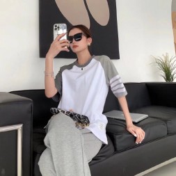 톰브라운 남여공용 반팔 TB8795-2