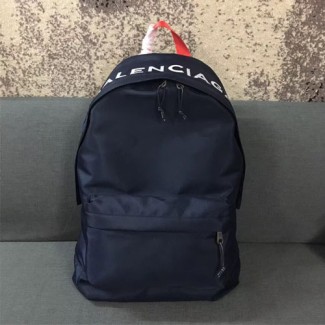 발렌시아가 익스플로러 백팩 4597451 네이비