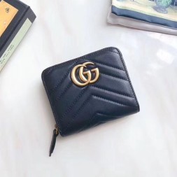 구찌 마몬트 카드지갑 474813 블랙