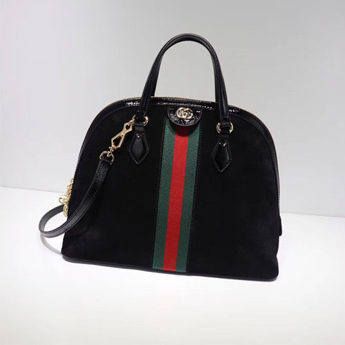 구찌 오피디아 스웨이드 투웨이백 524533 블랙