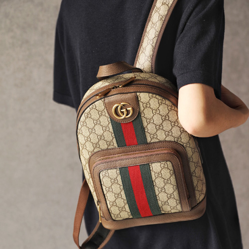 구찌 오피디아 스몰 백팩 547965 브라운