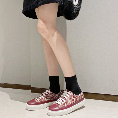 루이비통 여성용 스니커즈 M0364 버건디