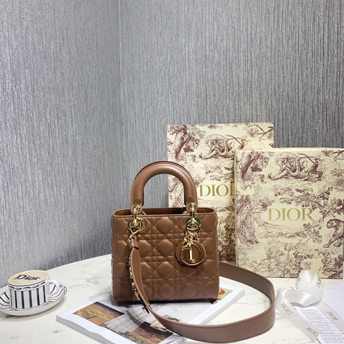 디올 MY ABCDIOR 레이디백  M0538 브라운
