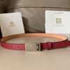 지방시 신상  벨트 GBS-8914 레드 은장