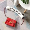 지방시 신상 GV3 스몰 숄더백 BB501 레드 금장