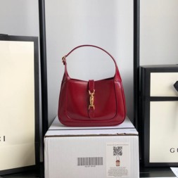 구찌 재키 1961 미니 호보백 637091 레드