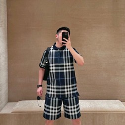 버버리 남여공용 폴로셔츠 80019193 네이비