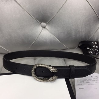 구찌 신상 벨트 234204 블랙 은장