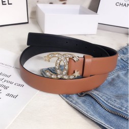 샤넬  신상  벨트 CBT-5615 브라운