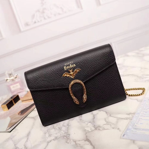 구찌 디오니서스 가든 체인백 516920 블랙