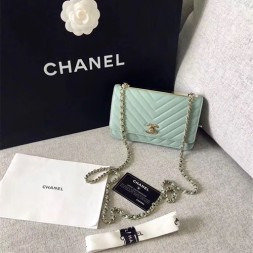 샤넬 신상 체인 미니 플랩백 A78015 그린