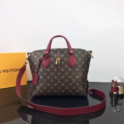 루이비통 플라워 지퍼 토트 MM M44348