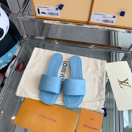 루이비통 여성용 슬리퍼 M0380 블루