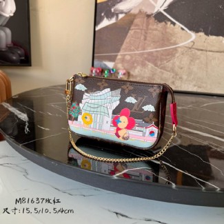 루이비통 크리스마스 미니 포쉐트 악세워루 M81637