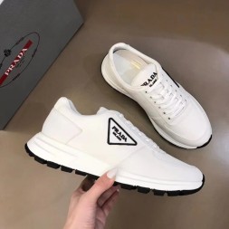 프라다 남성용 스니커즈 F0853 화이트