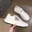 프라다 남성용 스니커즈 F0853 화이트