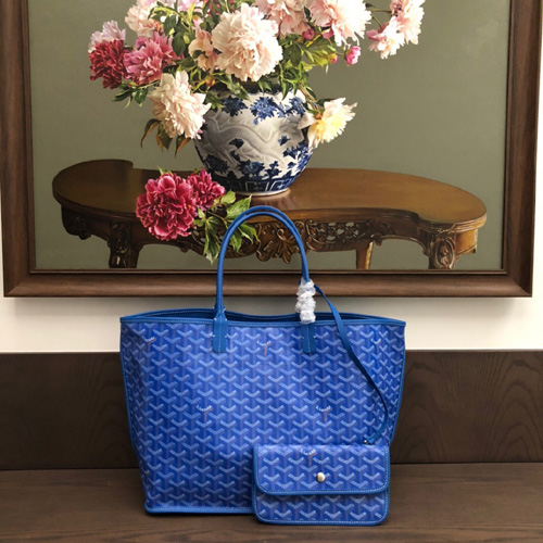 고야드 앙주백 MM/GM G73047 양면용 블루