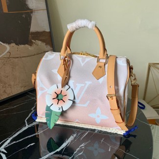 루이비통 스피디 반둘리에 25 M45722 연핑크