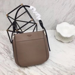 프라다 마르키트 가죽 숄더백 1BC076 누드핑크