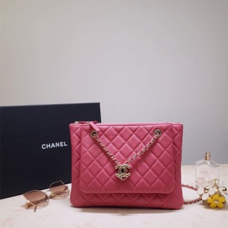 샤넬  신상 체인 미듐 숄더백 OS1163 체리핑크