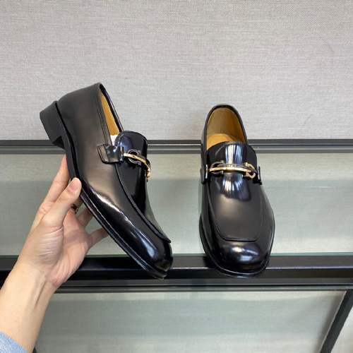 페레가모 남성용 구두 F38108 유광 블랙