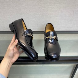 페레가모 남성용 구두 F38108 유광 블랙