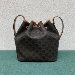 셀린느 트리오페 버킷백 미듐 191392