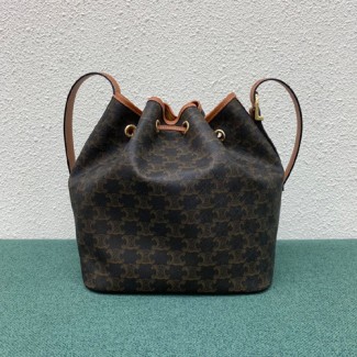 셀린느 트리오페 버킷백 미듐 191392