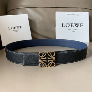 로에베 신상 양면용 벨트 LW-6310  블랙 금장