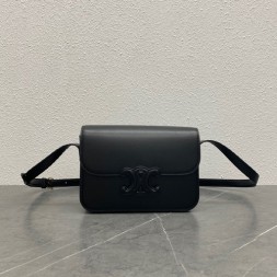 셀린느 틴 퀴르 트리오페 숄더백 199223 블랙