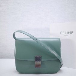 셀린느 클래식 박스백 미듐 164173 카테트블루