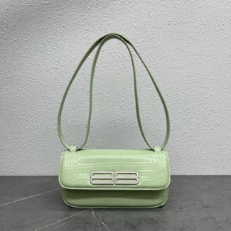 발렌시아가 카프스킨 가십 스몰백 59056 연두