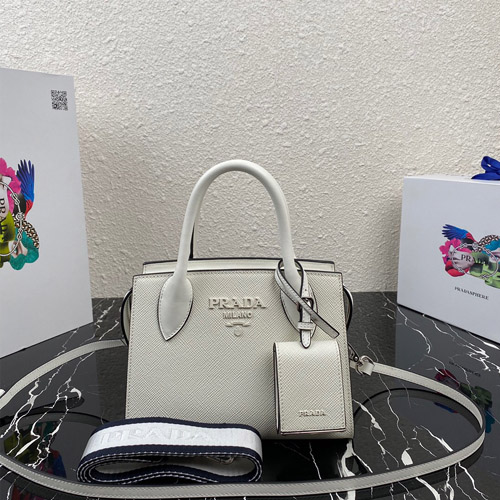 프라다 2ERX 토트백 1BA269 화이트