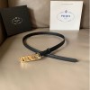 프라다 신상 여성용 벨트   PD-6107  블랙 금장